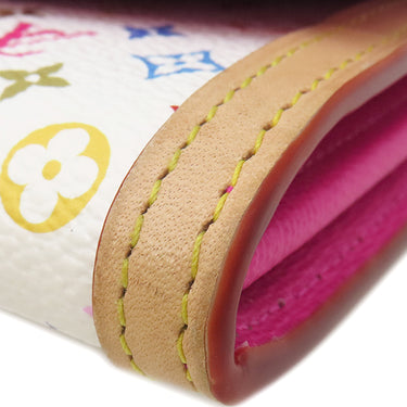 ルイヴィトン LOUIS VUITTON LV×TM ポルトフォイユ サラ NM M13397 ブロン モノグラムマルチカラー 長財布 ゴールド金具 白 ピンク マルチカラー 村上隆