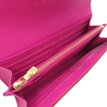 ルイヴィトン LOUIS VUITTON LV×TM ポルトフォイユ サラ NM M13397 ブロン モノグラムマルチカラー 長財布 ゴールド金具 白 ピンク マルチカラー 村上隆