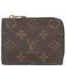 ルイヴィトン LOUIS VUITTON ポルトフォイユ ノア コンパクト M83676 グレナード モノグラムキャンバス コインケース ゴールド金具 コンパクト ミニ財布