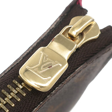 ルイヴィトン LOUIS VUITTON ポルトフォイユ ノア コンパクト M83676 グレナード モノグラムキャンバス コインケース ゴールド金具 コンパクト ミニ財布