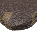 ルイヴィトン LOUIS VUITTON ポシェット クレ M62650 モノグラム モノグラムキャンバス コインケース ゴールド金具 茶 キーチェーン付き