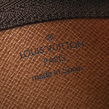 ルイヴィトン LOUIS VUITTON ポシェット クレ M62650 モノグラム モノグラムキャンバス コインケース ゴールド金具 茶 キーチェーン付き