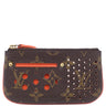 ルイヴィトン LOUIS VUITTON ポシェット クレ M95222 オランジュ モノグラムペルフォ コインケース ゴールド金具 茶 オレンジ キーチェーン付き