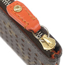 ルイヴィトン LOUIS VUITTON ポシェット クレ M95222 オランジュ モノグラムペルフォ コインケース ゴールド金具 茶 オレンジ キーチェーン付き
