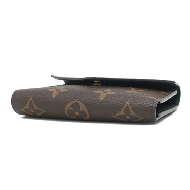 ルイヴィトン LOUIS VUITTON ポルトフォイユ ヴィクトリーヌ M81557 モノグラムリバース モノグラムリバースキャンバス 三つ折り財布 ゴールド金具 茶 コンパクトウォレット