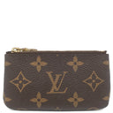 ルイヴィトン LOUIS VUITTON ポシェット クレ M62650 モノグラム モノグラムキャンバス コインケース ゴールド金具 茶 キーチェーン付き