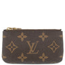 ルイヴィトン LOUIS VUITTON ポシェット クレ M62650 モノグラム モノグラムキャンバス コインケース ゴールド金具 茶 キーチェーン付き