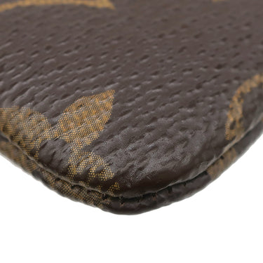 ルイヴィトン LOUIS VUITTON ポシェット クレ M62650 モノグラム モノグラムキャンバス コインケース ゴールド金具 茶 キーチェーン付き
