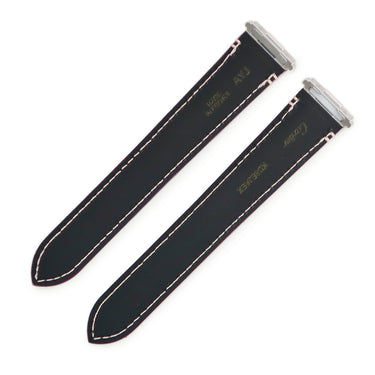 カルティエ Cartier 純正 サントス ドゥ カルティエ バックル用 ピンク クロコダイル 腕時計パーツ 未使用 替え ベルト 18.5ｍｍ シャイニー ピンク ライトレッド