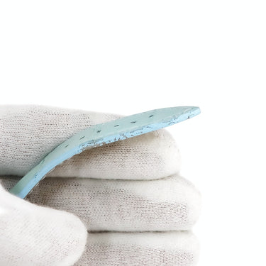 オメガ OMEGA 純正 クロコバンド ライトブルー クロコダイル 腕時計パーツ 未使用 ベルト ストラップ バックル用 18mm ライトブルー 水色