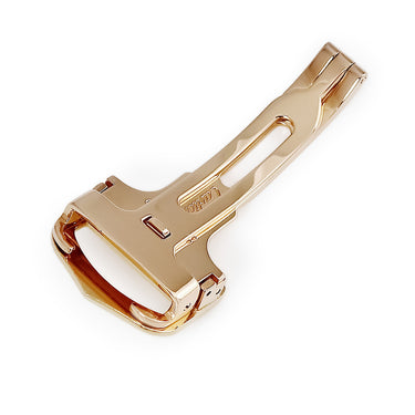 カルティエ Cartier 純正 ゴールド K18YG K18PG 腕時計パーツ 18mm幅対応 Dバックル K18YG×K18PG イエローゴールド ピンクゴールド フォールディング パーツ 替え 交換