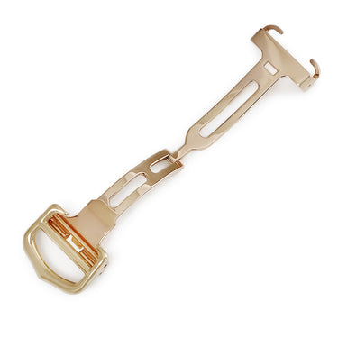カルティエ Cartier 純正 ゴールド K18YG K18PG 腕時計パーツ 18mm幅対応 Dバックル K18YG×K18PG イエローゴールド ピンクゴールド フォールディング パーツ 替え 交換