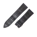 フランクミュラー FRANCK MULLER 純正 1100 1150 1200 ロングアイランド用 クロコバンド ブラック クロコダイル 腕時計パーツ 新品同様 替え ベルト 24mm ブラック