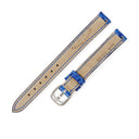 フランクミュラー FRANCK MULLER 純正 2500 2502 トノウカーベックス用 クロコバンド ブルー クロコダイル ステンレススチール 腕時計パーツ 未使用 ベルト 11mm ブルー 青 尾錠付き SS