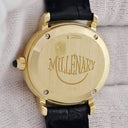 腕時計 オーデマピゲ AUDEMARS PIGUET ミレネリー 77161BA.O.0001CR 自動巻き レディース OH済 K18YG無垢 楕円形 デイト アラビア バー