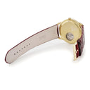 腕時計 ピアジェ PIAGET グベナー 15970 手巻き メンズ レディース OH済 K18YG無垢 スモールセコンド アイボリー ローマ数字