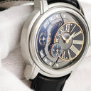 腕時計 オーデマピゲ AUDEMARS PIGUET ミレネリー 4101 15350ST.OO.D002CR.01 自動巻き メンズ スケルトン ローマン オフセンター スモセコ