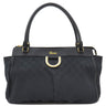 グッチ GUCCI アビー 189831 ブラック GGキャンバス ハンドバッグ シャンパンゴールド金具 黒 トートバッグ