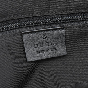 グッチ GUCCI アビー 189831 ブラック GGキャンバス ハンドバッグ シャンパンゴールド金具 黒 トートバッグ
