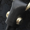 グッチ GUCCI アビー 189831 ブラック GGキャンバス ハンドバッグ シャンパンゴールド金具 黒 トートバッグ