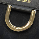 グッチ GUCCI アビー 189831 ブラック GGキャンバス ハンドバッグ シャンパンゴールド金具 黒 トートバッグ