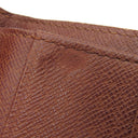 ルイヴィトン LOUIS VUITTON コンパクトジップ M61667 モノグラム モノグラムキャンバス 二つ折り財布 ゴールド金具 茶