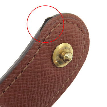 ルイヴィトン LOUIS VUITTON コンパクトジップ M61667 モノグラム モノグラムキャンバス 二つ折り財布 ゴールド金具 茶