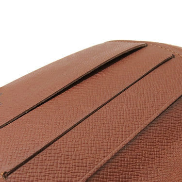 ルイヴィトン LOUIS VUITTON コンパクトジップ M61667 モノグラム モノグラムキャンバス 二つ折り財布 ゴールド金具 茶