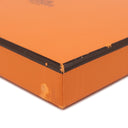 エルメス HERMES ドゴン コンパクト オレンジ トゴ 二つ折り財布 シルバー金具