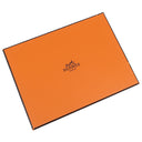 エルメス HERMES ドゴン コンパクト オレンジ トゴ 二つ折り財布 シルバー金具