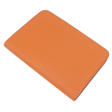 エルメス HERMES ドゴン コンパクト オレンジ トゴ 二つ折り財布 シルバー金具