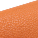 エルメス HERMES ドゴン コンパクト オレンジ トゴ 二つ折り財布 シルバー金具