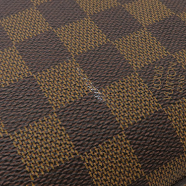 ルイヴィトン LOUIS VUITTON ドルソ ドゥロ N45251 ダミエエベヌ ダミエキャンバス ショルダーバッグ ゴールド金具 茶 鍵・パドロック欠品