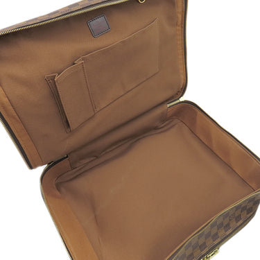 ルイヴィトン LOUIS VUITTON ドルソ ドゥロ N45251 ダミエエベヌ ダミエキャンバス ショルダーバッグ ゴールド金具 茶 鍵・パドロック欠品