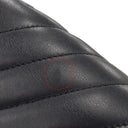 シャネル CHANEL ボーイシャネル A67086 ブラック レザー ショルダーバッグ ヴィンテージ金具 黒 シェブロン チェーンショルダー