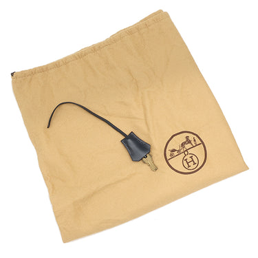 エルメス HERMES ケリー28 外縫い ネイビー系 ボックスカーフ ハンドバッグ ゴールド金具 紺 ストラップ・カデナ欠品