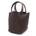 エルメス HERMES ピコタンロックPM タッチ ルージュセリエ トリヨンクレマンス アリゲーター ハンドバッグ シルバー金具 新品 未使用 ボルドー クロコ