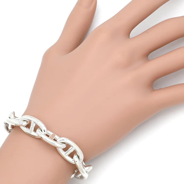 エルメス HERMES シェーヌダンクル GM シルバー シルバー925 ブレスレット 12コマ スターリングシルバー AG925