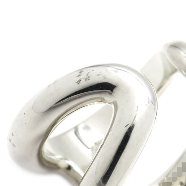 エルメス HERMES オズモズ GM シルバー シルバー925 #55(JP15) リング 指輪 アクセサリー AG925 Hモチーフ 15号