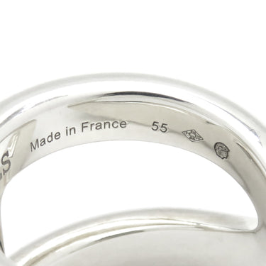 エルメス HERMES オズモズ GM シルバー シルバー925 #55(JP15) リング 指輪 アクセサリー AG925 Hモチーフ 15号