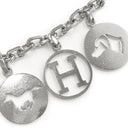 エルメス HERMES アミュレット 4 ブルロック シルバー メタル バッグチャーム カデナ ホース 犬 H