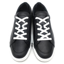 エルメス HERMES キッド H251929ZH01390 ブラック カーフ シェーブルヴェロア #43 スニーカー 黒 白