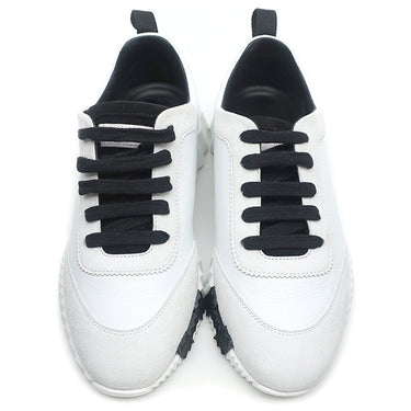 エルメス HERMES バウンシング H221176Z 90340 ホワイト カーフ シェーブルヴェロア #35 1/2 スニーカー 白