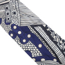 エルメス HERMES ツイリー ブルー×クリーム× ゴールド シルク スカーフ 【SELLE DE DIGNITAIRE/高官の鞍】