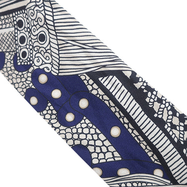 エルメス HERMES ツイリー ブルー×クリーム× ゴールド シルク スカーフ 【SELLE DE DIGNITAIRE/高官の鞍】