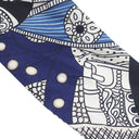 エルメス HERMES ツイリー ブルー×クリーム× ゴールド シルク スカーフ 【SELLE DE DIGNITAIRE/高官の鞍】