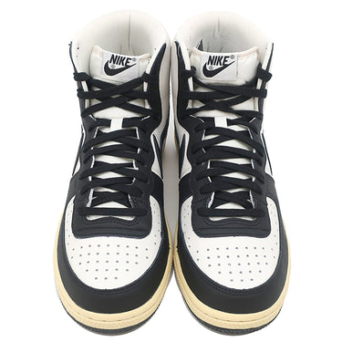 ナイキ NIKE ターミネーター ハイ ファントム FD0394-030 ペールバニラ×ブラック レザー ラバー ＃9.5 スニーカー NIKE TERMINATOR 白 黒