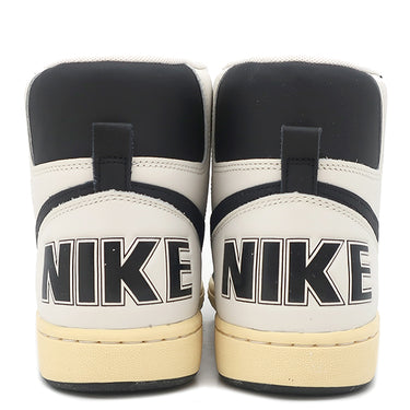 ナイキ NIKE ターミネーター ハイ ファントム FD0394-030 ペールバニラ×ブラック レザー ラバー ＃9.5 スニーカー NIKE TERMINATOR 白 黒