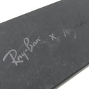 レイバン RayBan ウェイファーラー 52□22 RB2140-F ブラック プラスチック サングラス シルバー金具 黒 ウェリントシェイプ 木村拓哉カプセルモデル 度入り