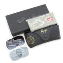 レイバン RayBan ウェイファーラー 52□22 RB2140-F ブラック プラスチック サングラス シルバー金具 黒 ウェリントシェイプ 木村拓哉カプセルモデル 度入り